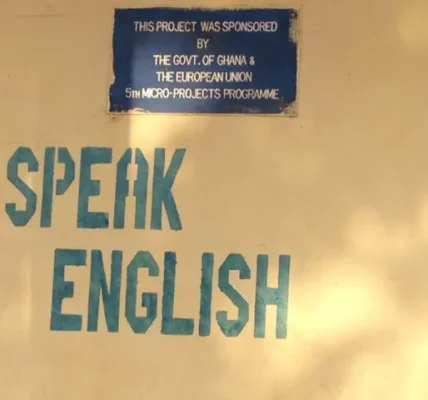 Speaking of English in Ghanaian Schools